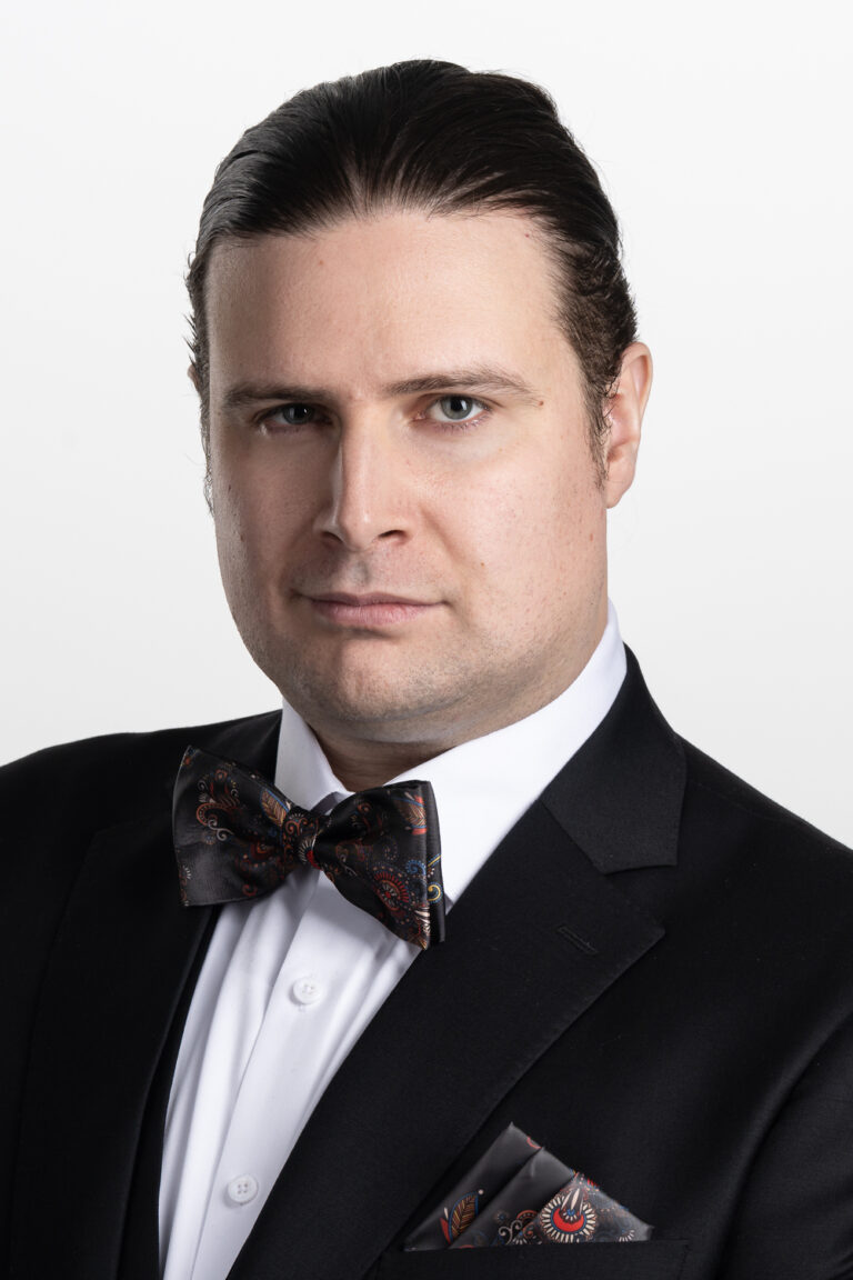 Adelaide Actor John looking smart in a bow-tie