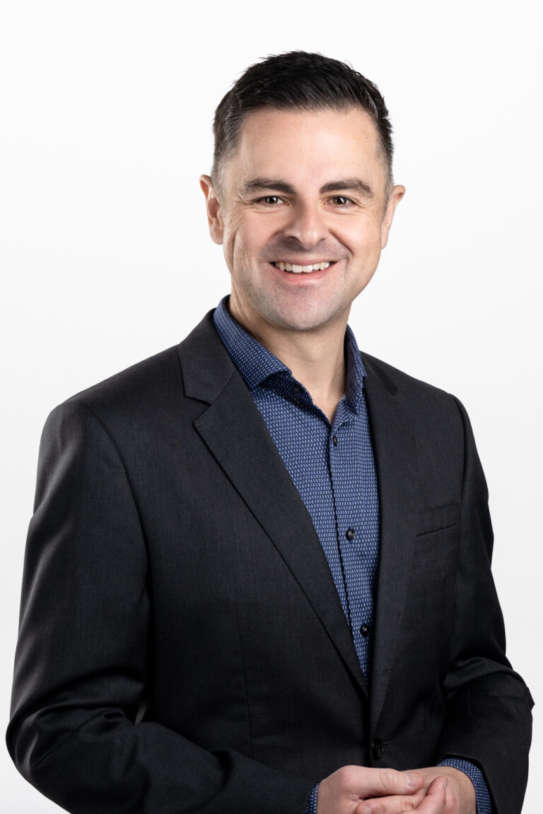 Corporate Headshot on a white background