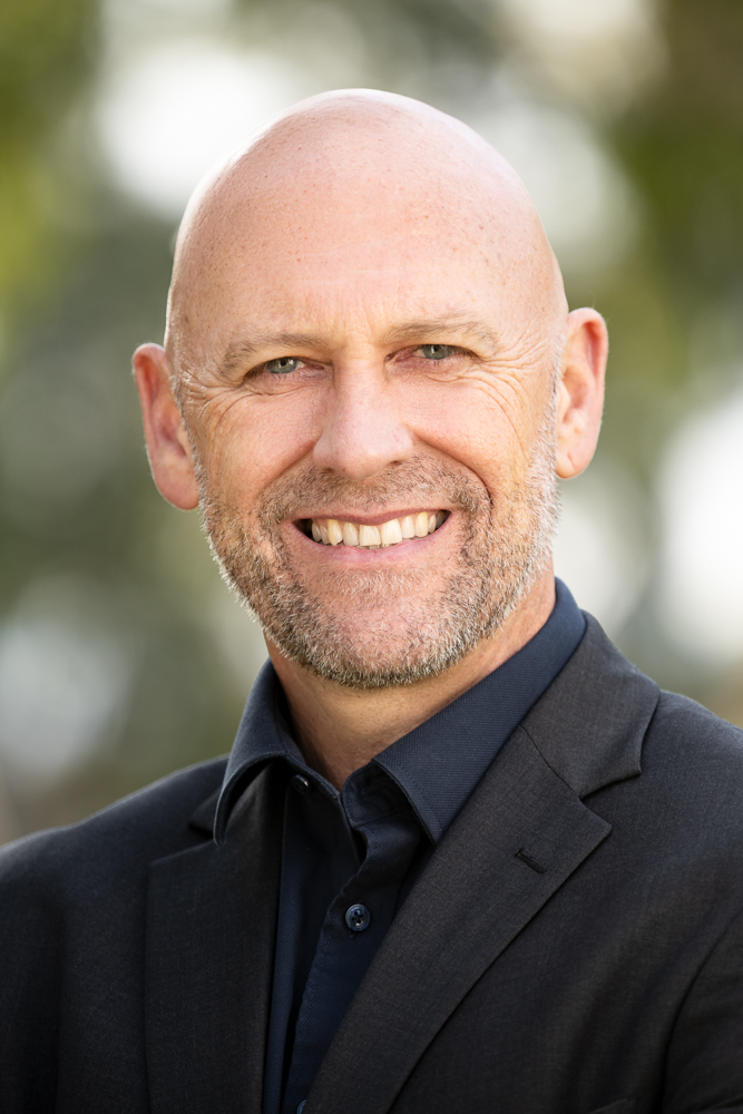 corporate headshot on location