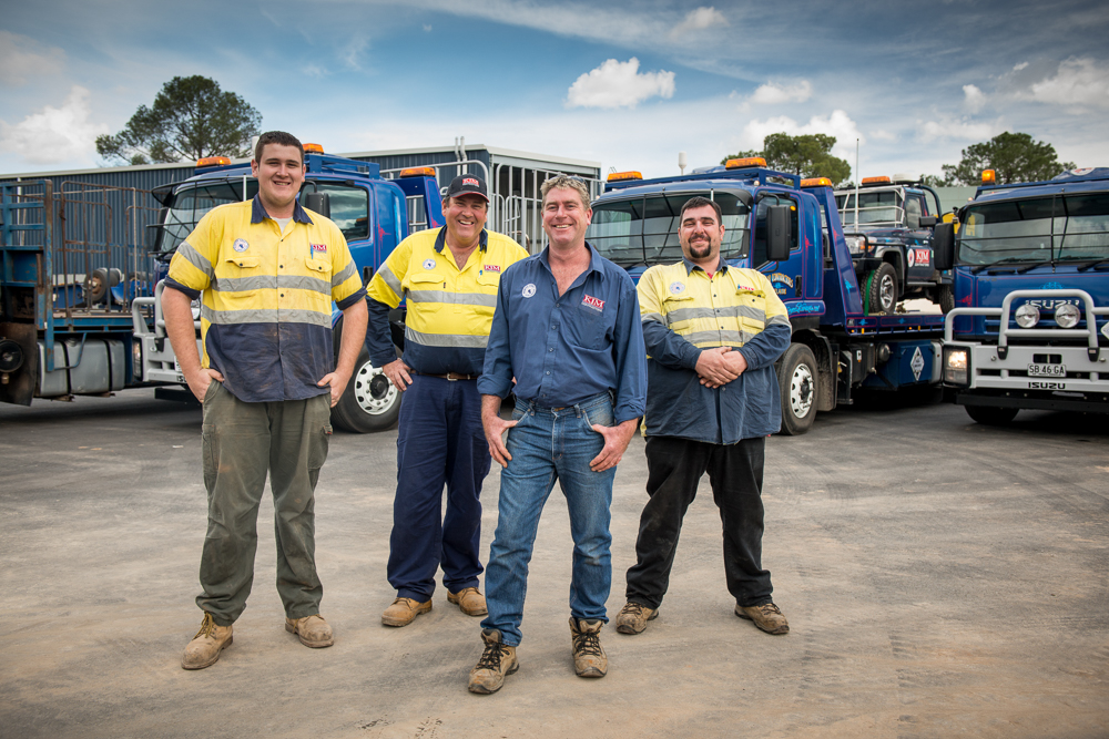 Isuzu Trucks in action