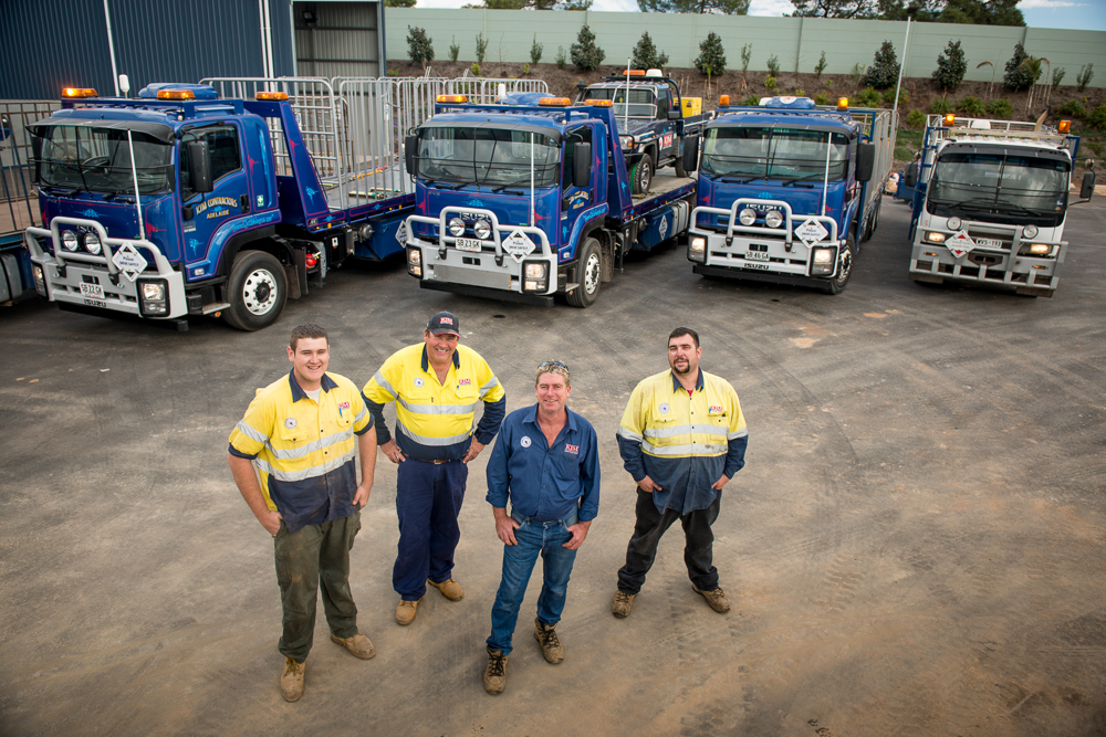 Isuzu Trucks in action