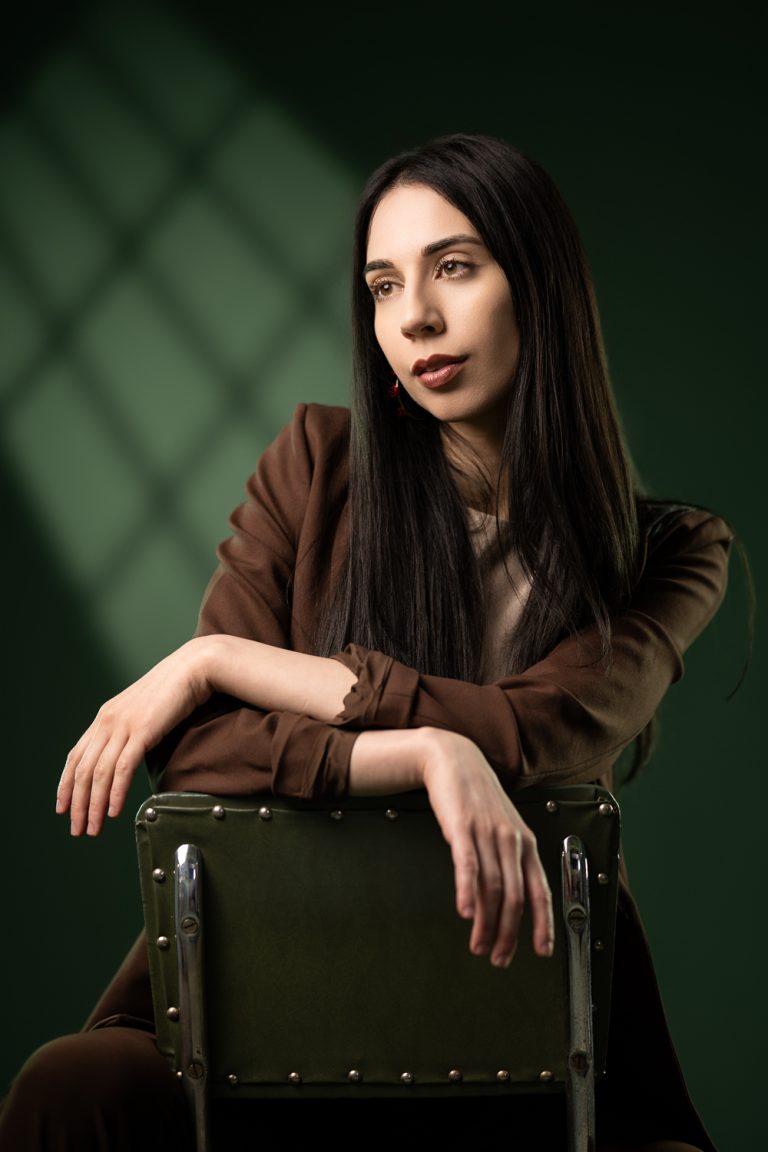 Marie Dimopoulos showcasing Cog Creative Space 'Colours of the Week'