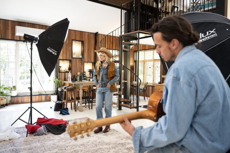 Midwest Trader shoot at watermark Crossing with photographer Shaun Li